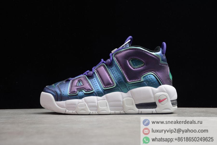 Nike Air More Uptempo Purple Iridescent 922845-500 Women Shoes
